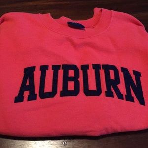 Coral auburn sweatshirt